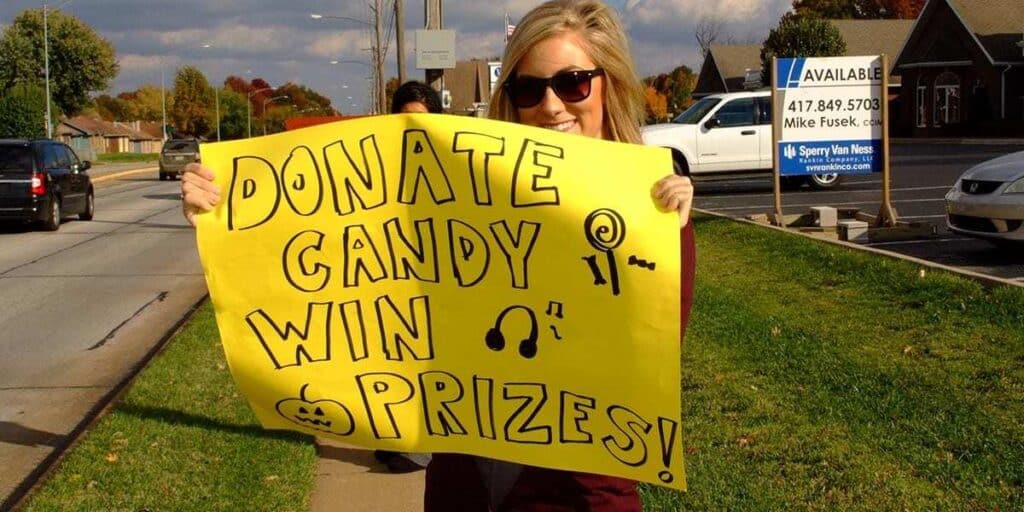 Donate candy