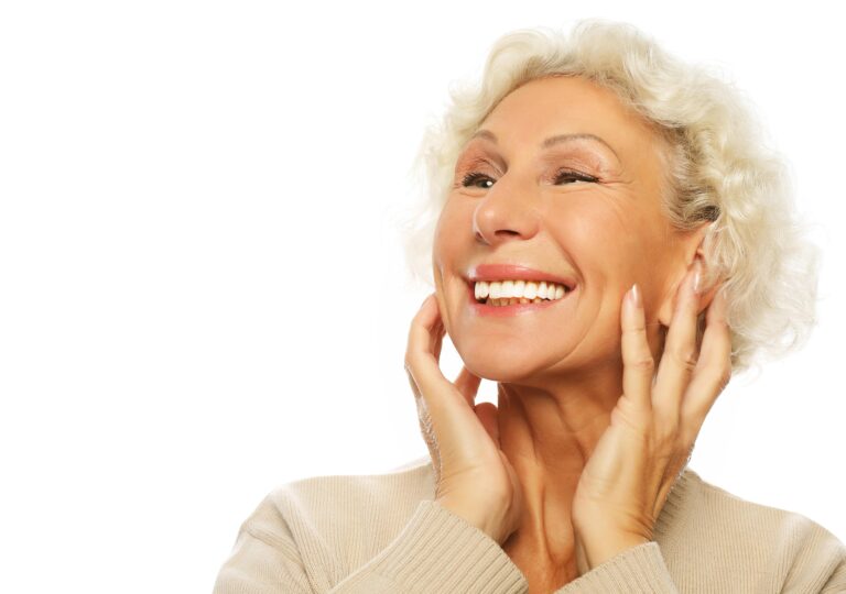 Smiling senior woman