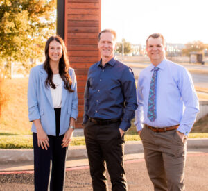 Dr. DeBerg, Dr. Trent Wilkinson, and Dr. Schmidt