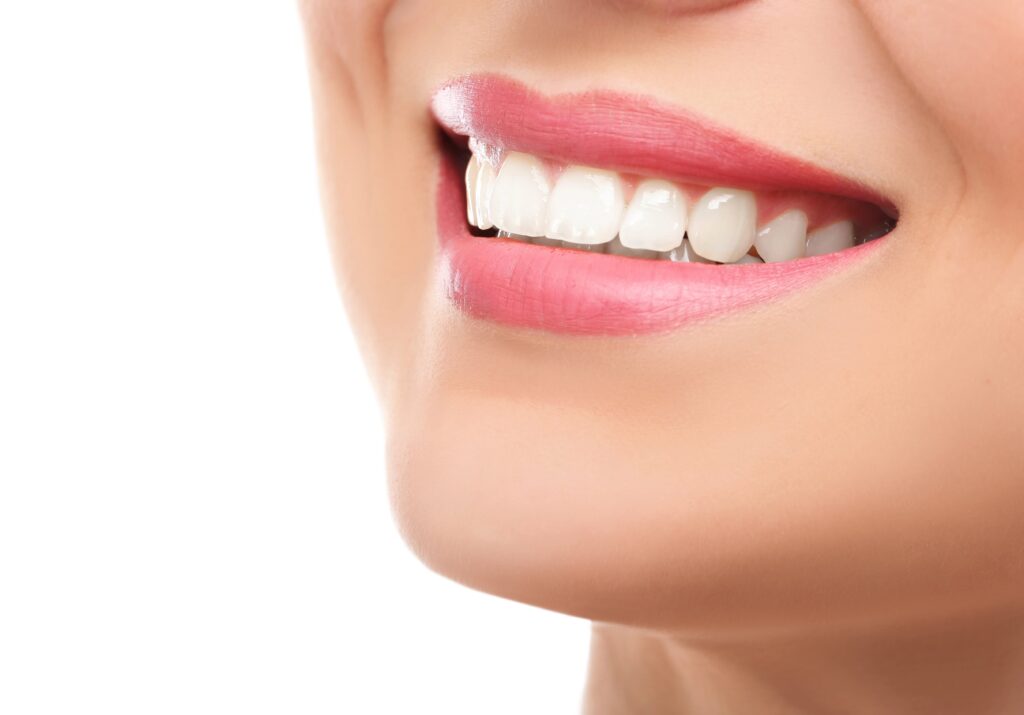 Close-up of woman smiling